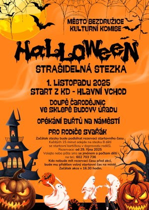 strašidelná stezka