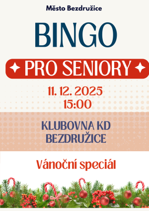 vánoční bingo akce