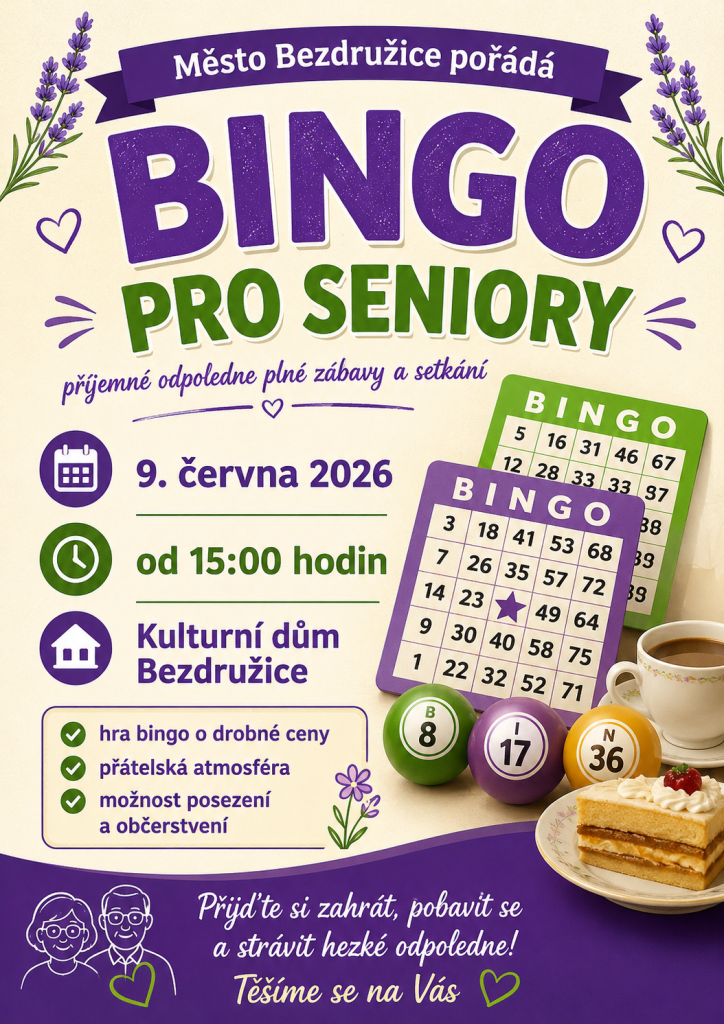 příjemné setkání pro seniory